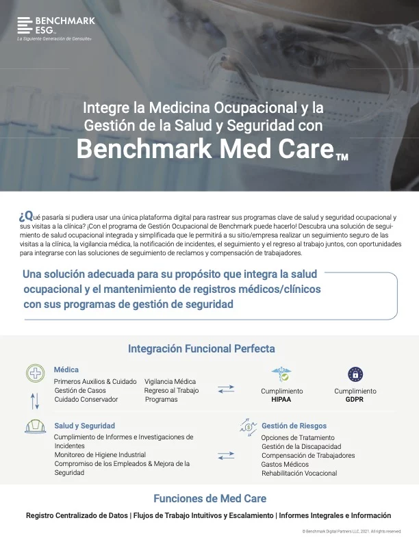 Benchmark_ProductBrief_MedCare_Spanish