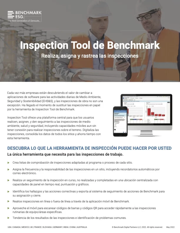 Spanish ProductBrief InspectionTool